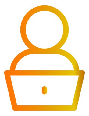 kullanıcı avatar vektör simgesi