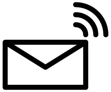 e- posta simgesi vektör illüstrasyonu