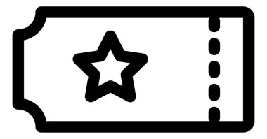 Beyaz arkaplanda yıldız vektör simgesi