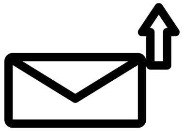 e- posta simgesi vektör illüstrasyonu