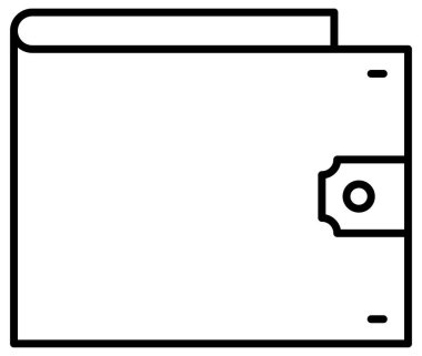 Dolar gagası vektör simgesi