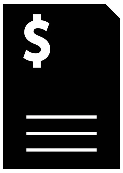 Dollar Symbol Vektor Illustration Währungskonzept — Stockvektor