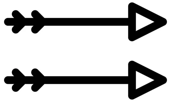 Einfaches Und Minimalistisches Vektorsymbol Auf Weiß — Stockvektor