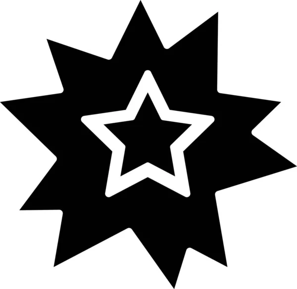 Star Icon Vector Illustration — Stock Vector