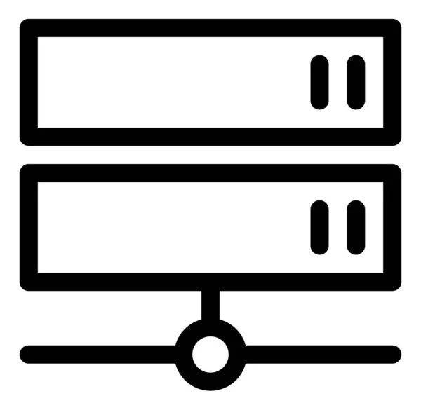 Wissenschaft Und Technologie Linienvektorsymbol — Stockvektor