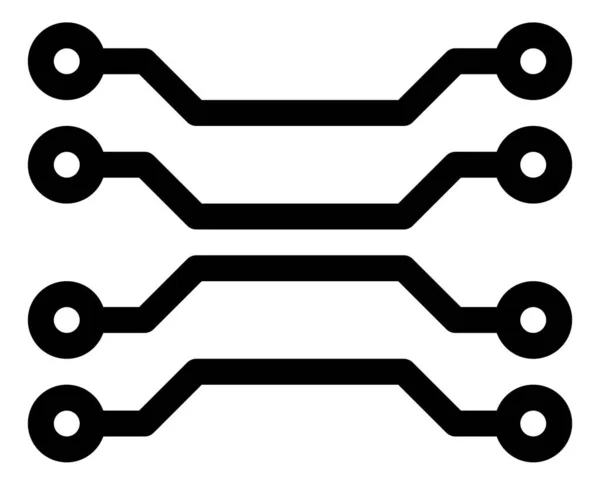 Vektor Symbol Für Wissenschaft Und Technologie — Stockvektor