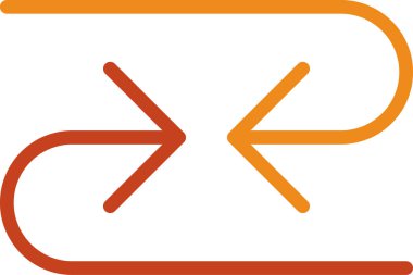 ok simgesi vektör illüstrasyonu