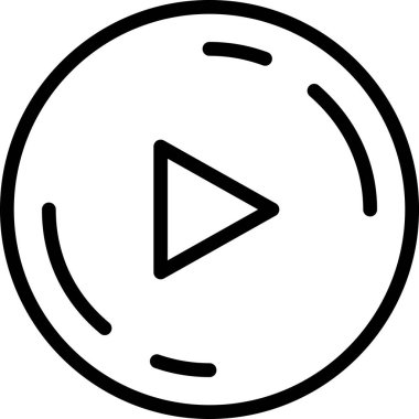 Arayüz düğmesi, vektör illüstrasyonu