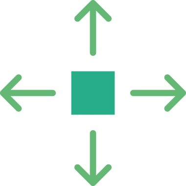 Oklar vektör simgesi. biçim iki renkli düz semboldür