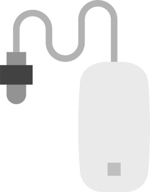 Fare simgesi, basit vektör illüstrasyonu 