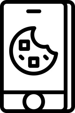 bir bilgisayar simgesinin karikatür çizimi