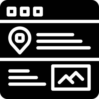 Kişi simgesi, seo ve pazarlama satırı çizimi