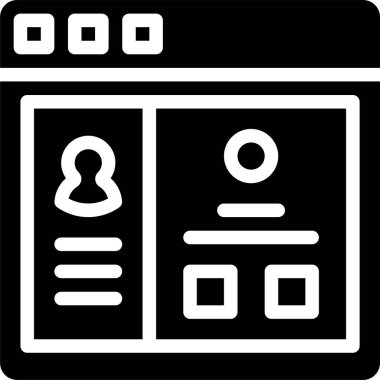 kullanıcı simgesi, vektör illüstrasyonu