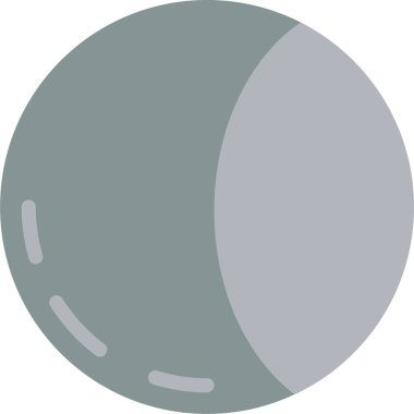 Ağ için bir arkaplanın Hilal Ay vektör illüstrasyonunun cilalanması 