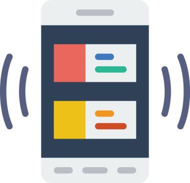 Web makalesi, basit vektör tasarımı illüstrasyonu