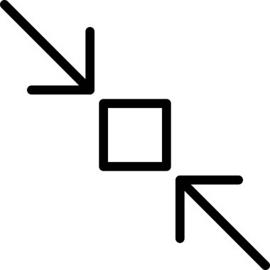 Beyaz arkaplanda simge ve vektör illüstrasyonunu sıkıştır