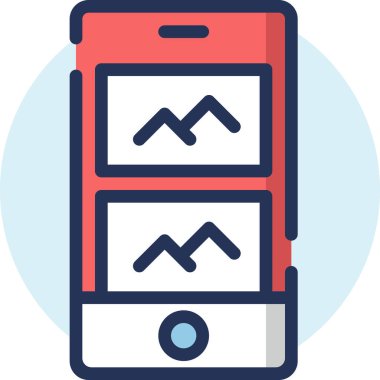 resim simgesi, vektör çizimi 