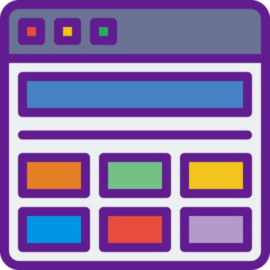 Modern b 'nin vektör çizimi mor simgeden yoksun