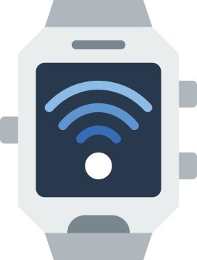 Wi-fi simgesi, vektör illüstrasyonu