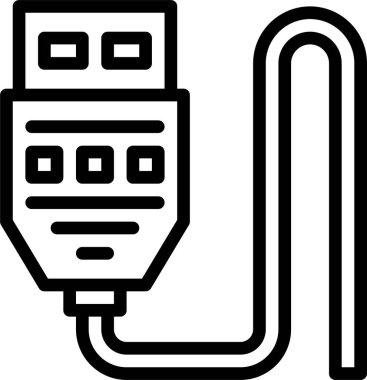 USB vektör resimleme arkaplanı