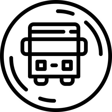 bir okul ve finans simgesinin araba vektör çizimi