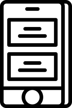 Web makalesi, basit vektör tasarımı illüstrasyonu