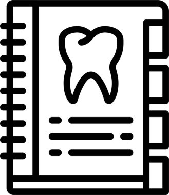 kitap simgesi, vektör illüstrasyonu