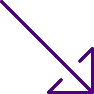 Keskin bir okun vektör çizimi