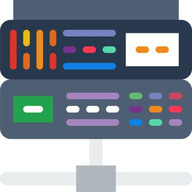 Yönlendirici simgesi, vektör illüstrasyonu