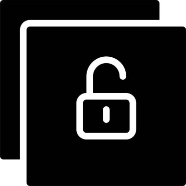 Katman simgesi, basit vektör illüstrasyonu 