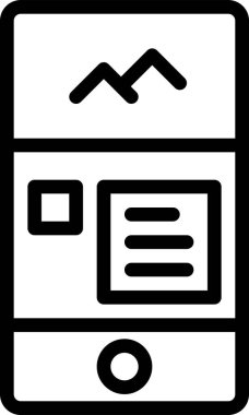 Otel ve servis satırı vektör simgesi.