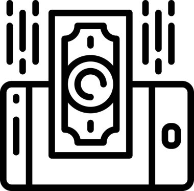 para simgesi, vektör illüstrasyonu