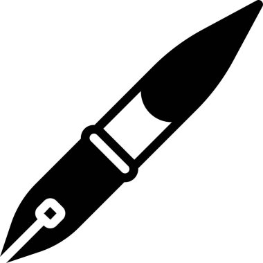 kalem simgesi, vektör illüstrasyonu 