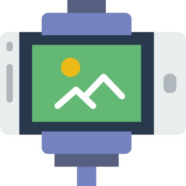 Bilim ve teknoloji düz vektör simgesi