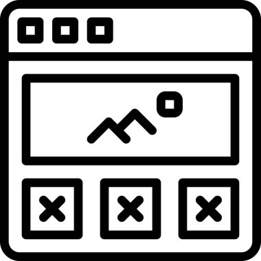 bir Alman ve bir iş yönetimi vektör simgesi.