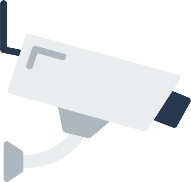 video kamera vektör simgesi beyaz arkaplanda izole edildi