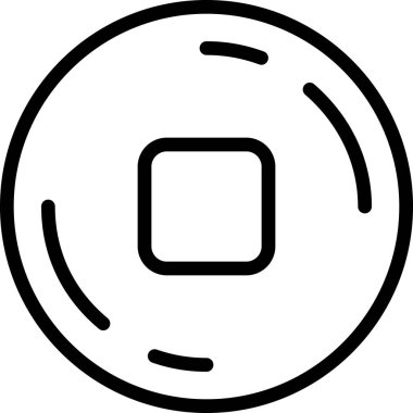 Arayüz düğmesi, vektör illüstrasyonu