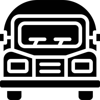 Beyaz arkaplanda kamyon simgesi çizimi