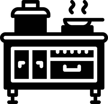 Mutfak konsepti vektör illüstrasyon arka planı