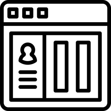 kullanıcı simgesi, vektör illüstrasyonu