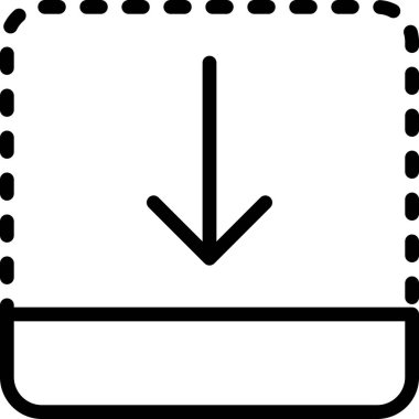 ok simgesi, vektör illüstrasyonu