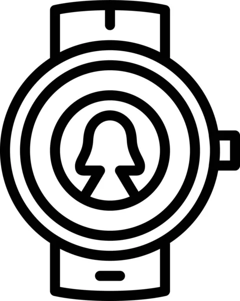 Ikona Użytkownika Ilustracja Wektora — Wektor stockowy