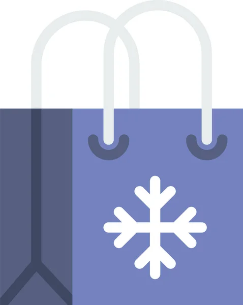Shopping Commerce Ligne Vectoriel Icône — Image vectorielle