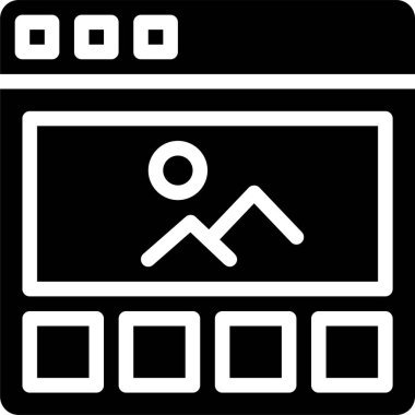 seo 'nun düz vektör simgesi