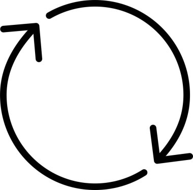 Gezegenin yörüngesinin vektör çizimi