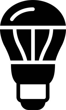 Beyaz arkaplanda elektrik ampulü