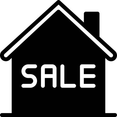 Basit tasarım vektör simgesi, satış konsepti