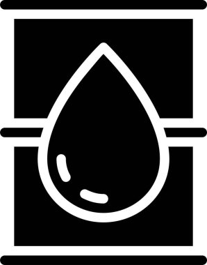 Modern tasarımın Petrol Varili vektör çizimi 