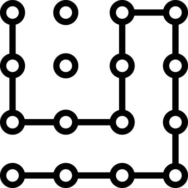 soyut geometrik şekilli vektörsüz desen 