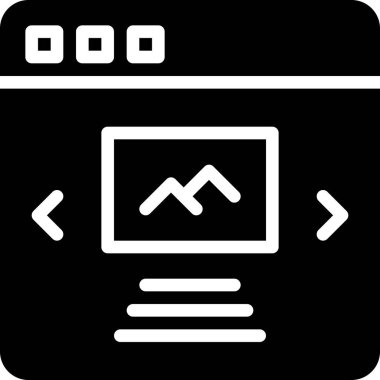 resim simgesi, vektör çizimi 